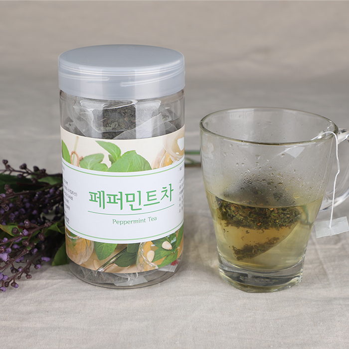페퍼민트 티백
